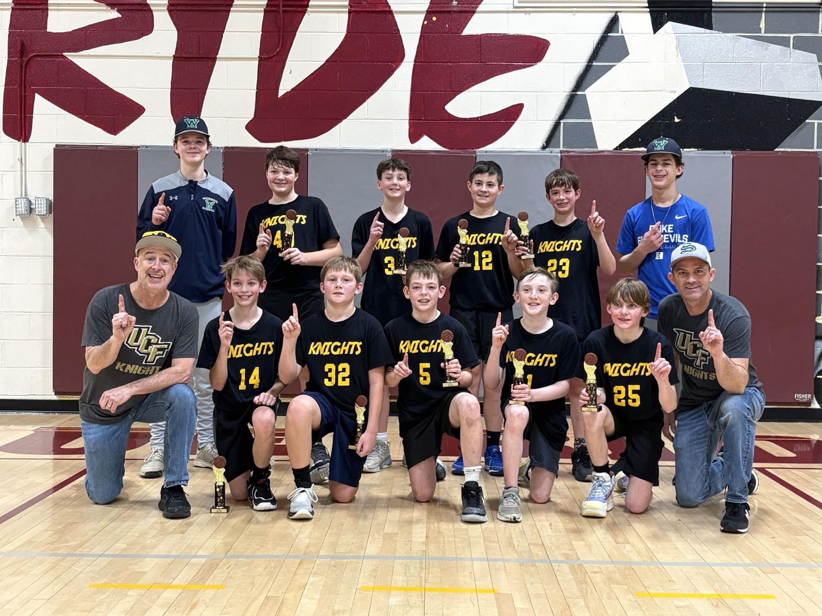 Knights championship photo